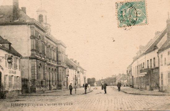 RUE DE L'hotel de ville 1906