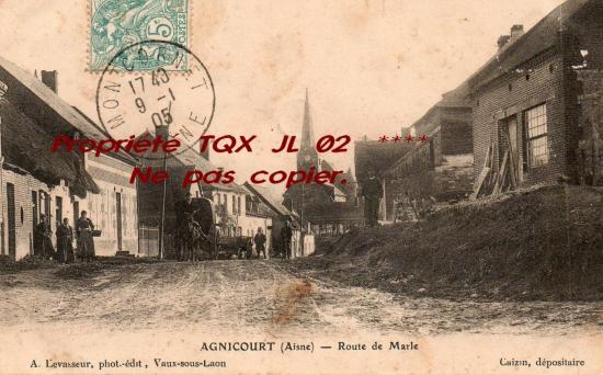Route de MARLE 1905