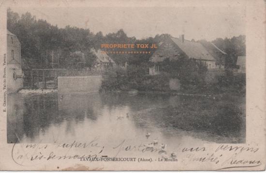 Pontsericourt moulin 1905