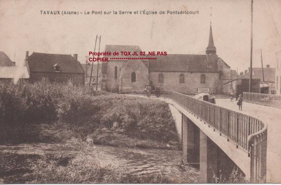 Pontsericourt pont 1931