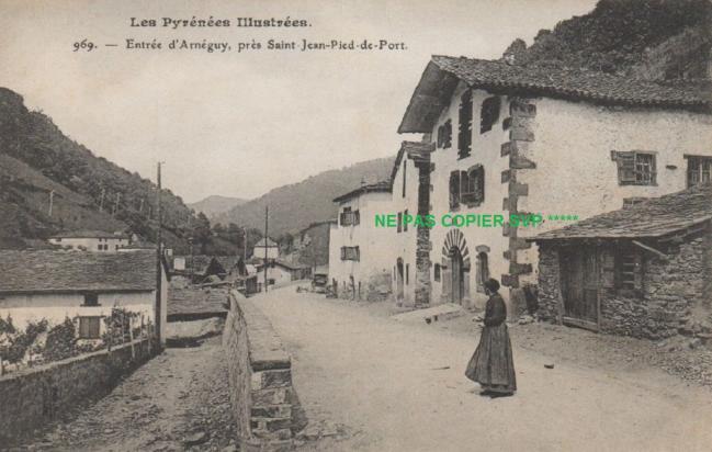 Arneguy entree village