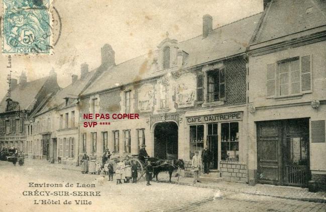 Crecy sur serre l hotel de ville