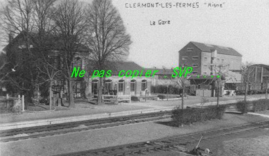 Intérieur GARE DE CLERMONT LES FERMES